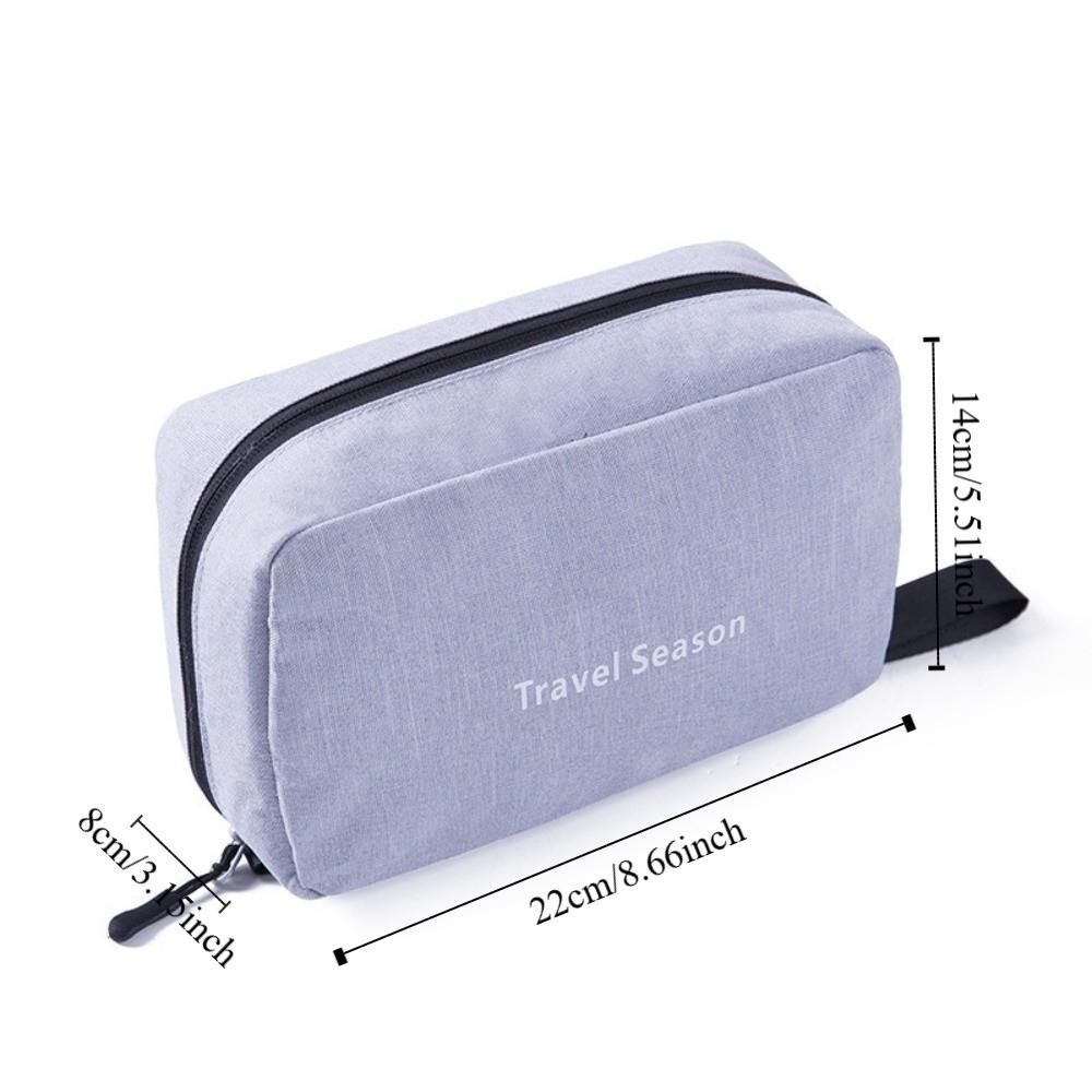 Multifunctional Hanging Travel Toiletry Bag Portable Large Capacity Beautician Folding Bag Dustproof Waterproof