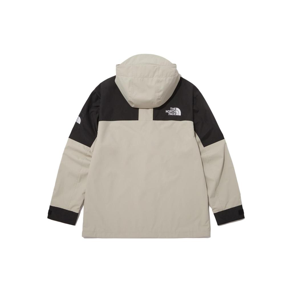 THE NORTH FACE SS23 Waterproof And Windproof Windbreaker Jacket Unisex Beige NJ2HP03L