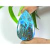 38Cts. AA++ Натуральный Азурит Кристалл Груша Кабошон Драгоценный Камень Россыпью 22X38X05 ММ SK-602