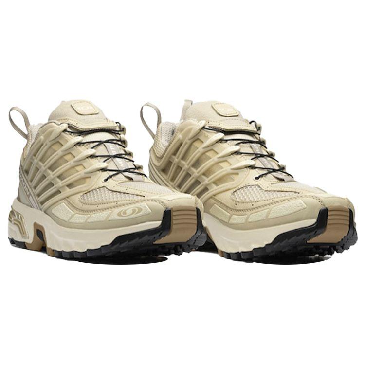 SALOMON Acs Pro Передовой Тканевый Тренд Амортизация Нескользящие Прочные Низкие Уличные Функциональные Кроссовки Унисекс Бежевый 470612