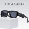 New Brand Rectangle Sunglasses Women Men Shades Retro Square Black Sun Glasses Eyewear Trendy Punk Eyeglasses For Male Uv400