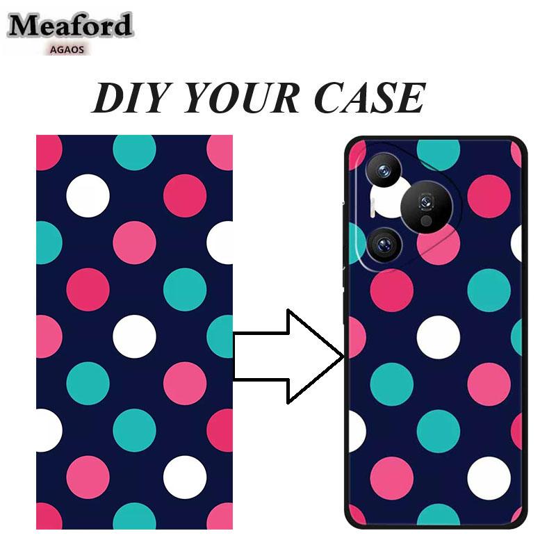 DIY Case For Huawei Pura 70 Ultra 80 Pro Plus P60 Art P50 P40 P20 pro Lite Personalized Photo Name Customized Phone Back Cover