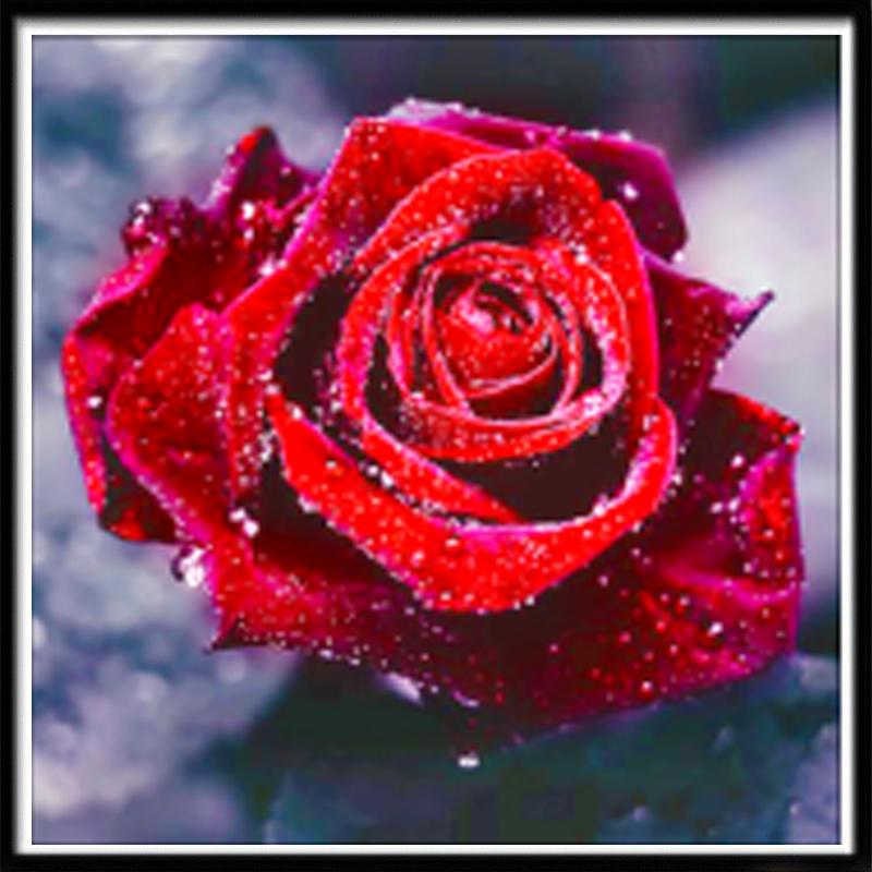 Diy 5Drose алмазная живопись полная алмазная вышивка настенная наклейка цветочная мозаика украшение дома картина подарок ручной работы