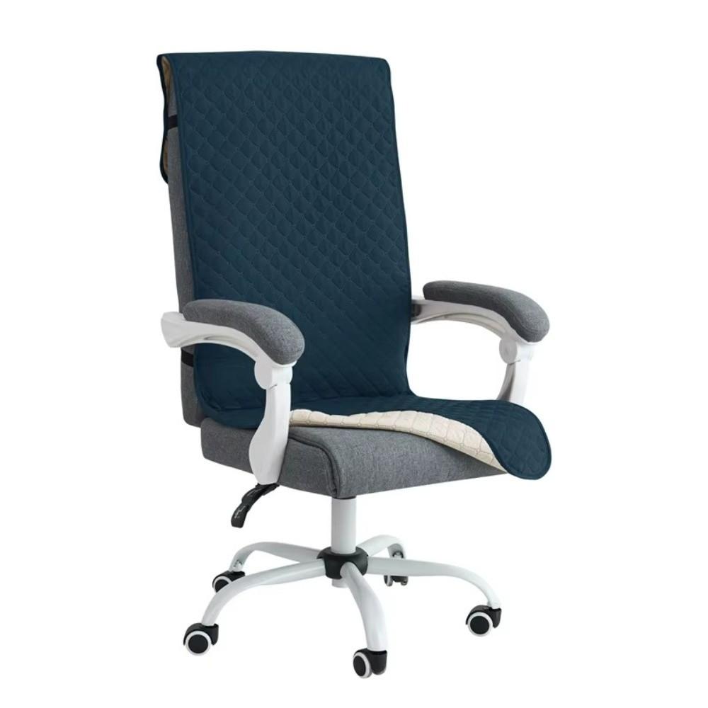 Anti-slip Office Chair Cover Mat Elastic Strap Armchair Slipcover Office Chairs Pad Office Use