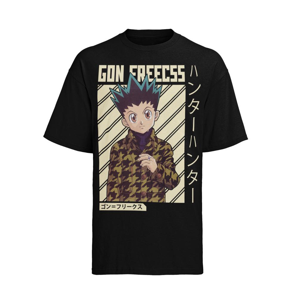 Гон Фрикс, Хисока, Киллуа Золдик Hunter x Hunter Мужская футболка из органического хлопка