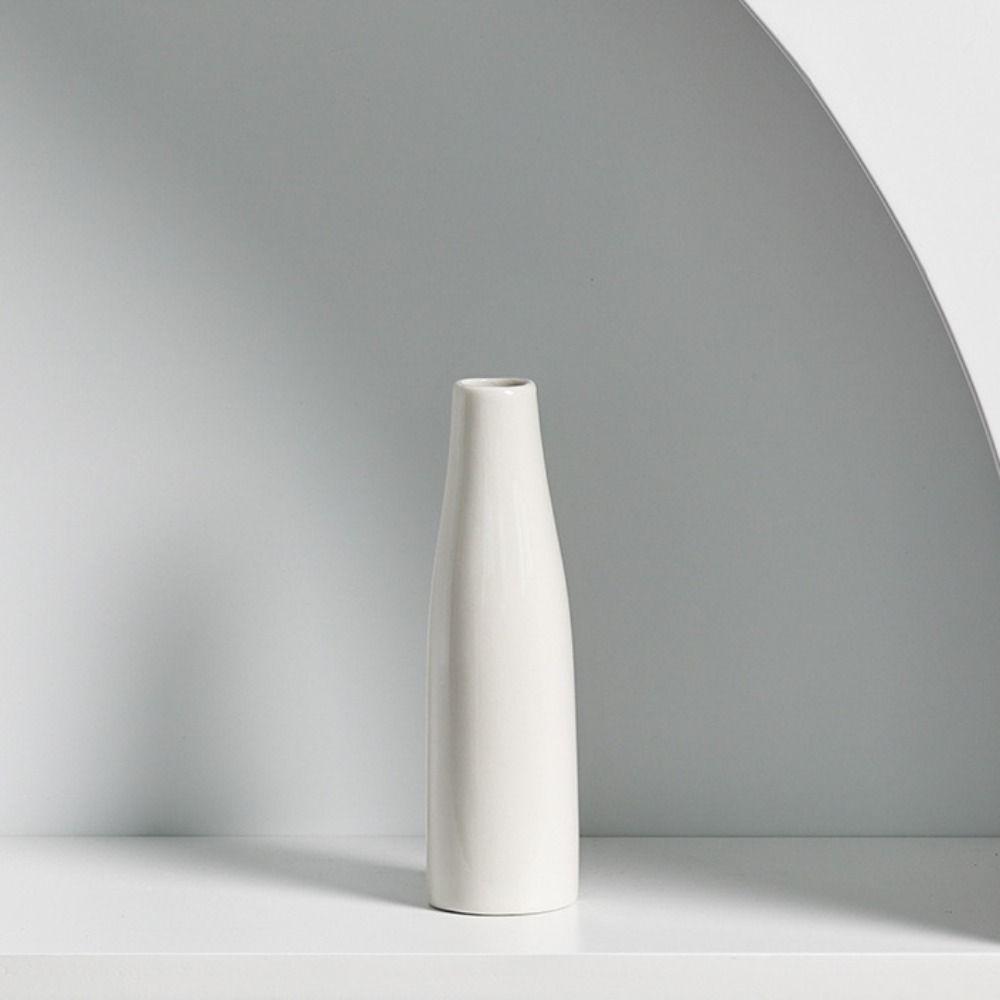 Creative Aromatherapy Bottle Ceramic Flower Pot Nordic Ins Style Flower Vase  Dried Flower
