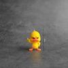Funny Stop Angry Yellow Duck Statue, Refusal Gesture with Cute Angry Expression – for Home Decor, Office Desk, Car & Party Gifts