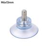 10Pcs Bathroom Transparent Kitchen Holder Rails Nut Suckers Wall Hook Suction Cup Screw Wall Rack