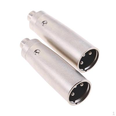 3-контактный разъем XLR «папа» на RCA «мама» для микрофонного микшера аудиоадаптера
