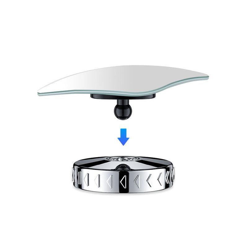 2pcs Car Frameless Wide-angle Rearview Car 360 Degree Adjustable Rearview Mirror Car Blind Spot Mirror Auto Exterior Accessories