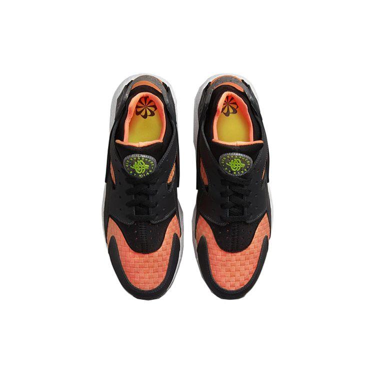Nike Air Huarache Crater Premium Black Atomic Orange Мужские кроссовки Антрацитово-белый DQ5013-001