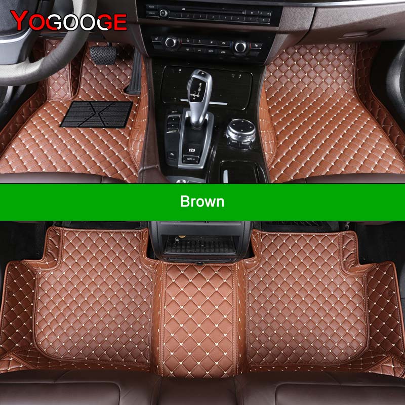 YOGOOGE Custom Car Floor Mats For Lexus NX NX200t NX250 NX300 NX300h NX350 NX350h NX450h Auto Carpets Foot Coche Accessorie