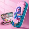 Double-layer Pen Box 3D Pen Bag Portable Stationery Organizer  Girls Boys