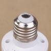 E27 Radar Induction Lamp Holder White Ceiling Light Lamp Bulb Fixing Base Stand Light Bulb Holder Lamp Socket For Home