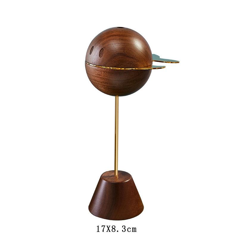 Древесный диффузор эфирного масла Amgoth, медленно летучее деревянное ароматическое эфирное масло для сна, автомобильный диффузор для ароматерапии, декор