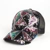 Women's Sequin Mesh Sun Protection Cap - Korean Style Outdoor Breathable Baseball Hat
