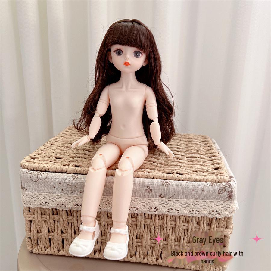 Высококачественная кукла BJD высотой 30 см с 20 шарнирами и разноцветными контактными линзами