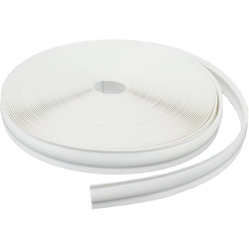 Винтажная виниловая отделочная молдинг для дома на колесах, 1 дюйм, белый, для дома на колесах, кемпера, прицепа для путешествий, крышка для винтов, угловой желоб, наружный шов, край крыши, направляющая, сверхпрочная отделка(25