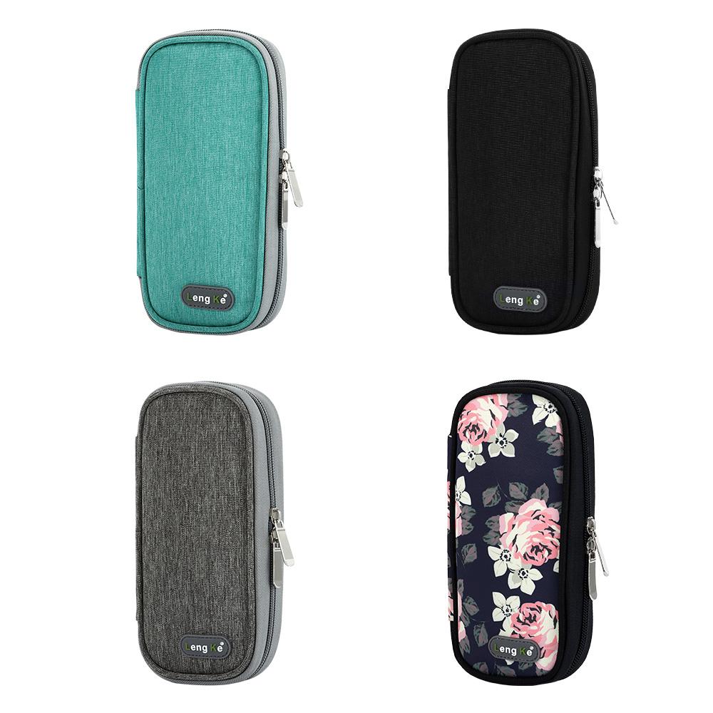 Карманный дорожный футляр для диабетиков с термоизоляцией. Сумка-холодильник для инсулина. Охладитель Medicla. Защита таблеток.