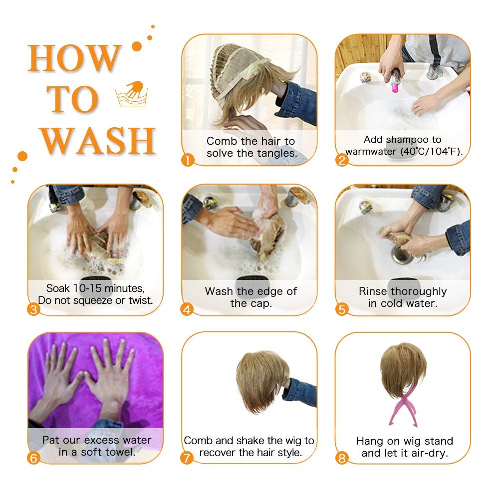 Короткий коричневый парик из натуральных волос для женщин, легкие парики из натуральных волос, более мягкие/тонкие/легкие на каждый день