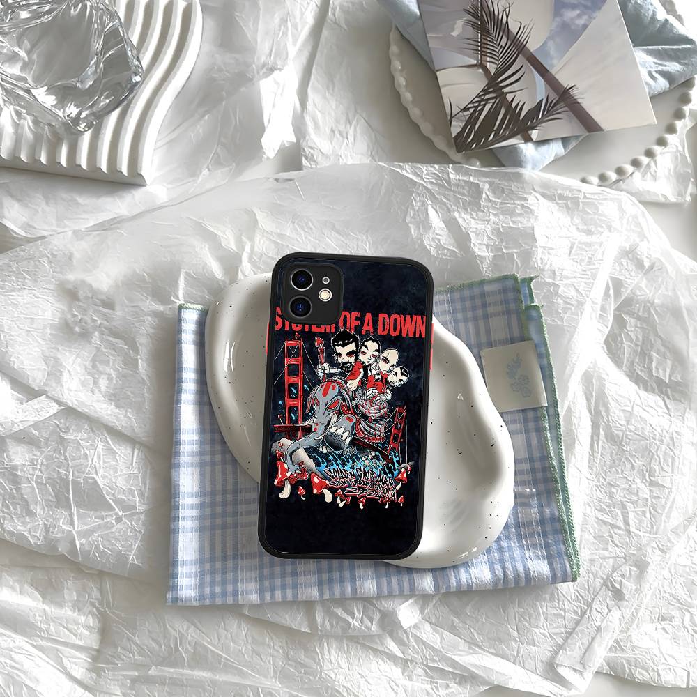 Band S-System Of A D-Down Phone Case For IPhone 11 12 13 14 15 16 Pro Plus X XS MAX Matte Bumper Shockproof Cover