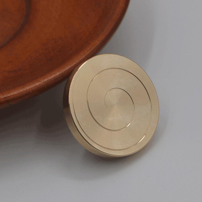 Desktop Coin Fingertip Gyro Transfer Good Luck Gyro Interest Pocket Toy Stainless Steel Gyro Adult Fingertip Toy For Children