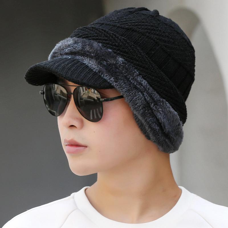 Зимняя шапка шапки шапки зимние шапки для мужчин женщин шерстяной шарф шапки Балаклава маска вязаная шапка