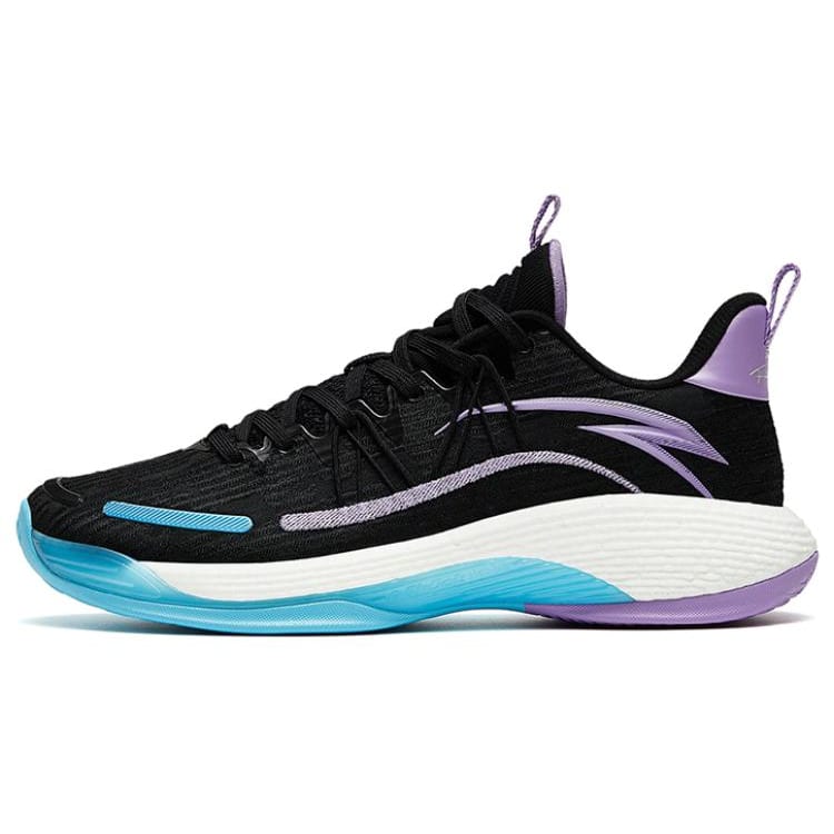 Anta Skyline Team Fabric Cushioning Slip Resistant Abrasion Resistant Low top Team Performance Basketball Shoes Men's 112311601-3