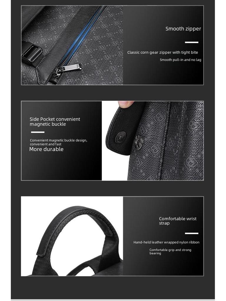 Модный мужской рюкзак из натуральной кожи с большой вместимостью для 15,6-дюймового ноутбука – модный печатный дизайн для школы и путешествий