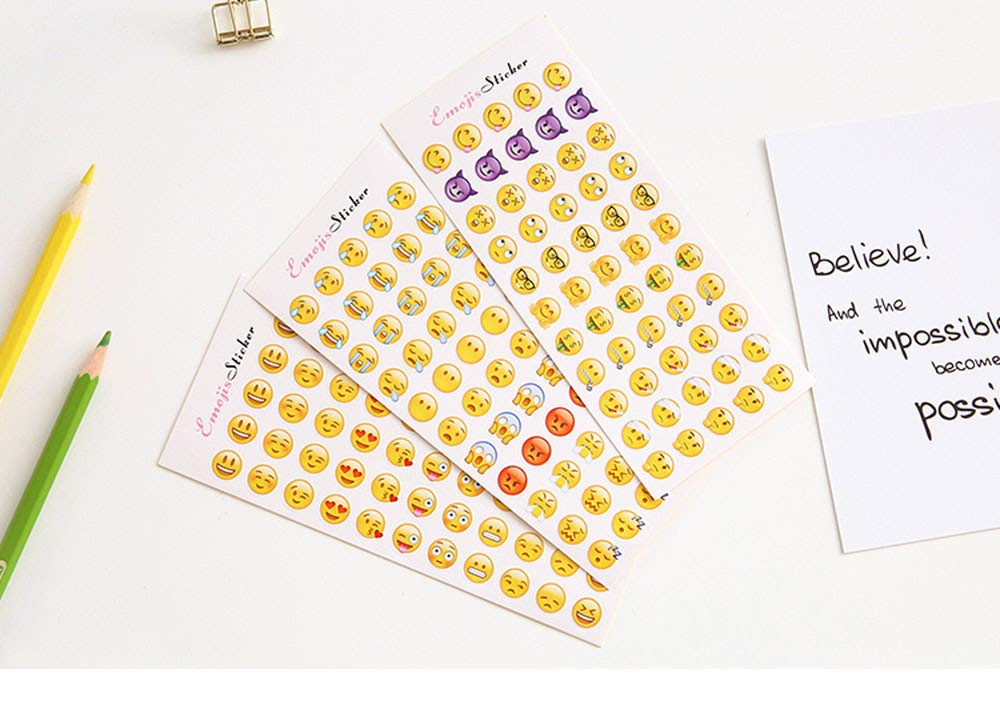 Moin moin наклейка большой емкости эмодзи смайлик награда награда 33 типа x 40 штук всего 1320 штук 24 листа 3 типа листов x 8 штук 2103sl64