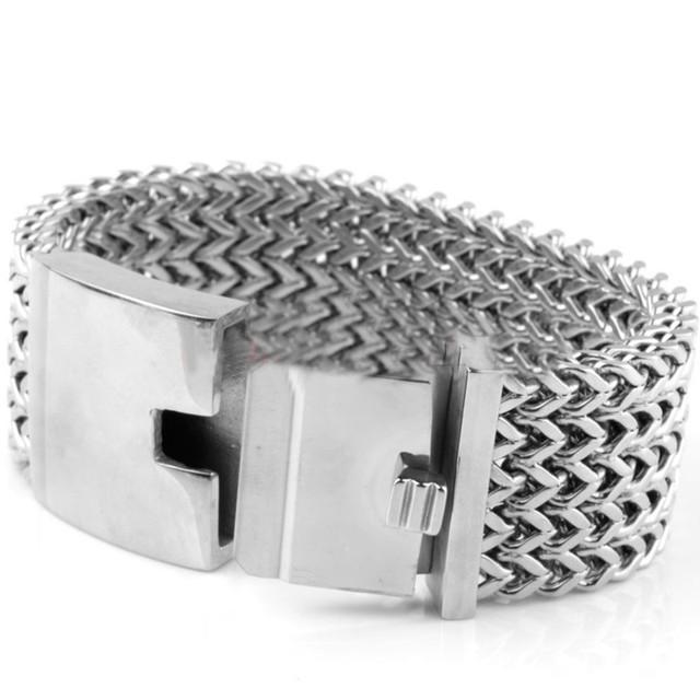 Тяжелая цепочка Франко Роло длиной 30 мм и шириной 30 мм из нержавеющей стали 316L, мужская цепочка, ювелирные изделия