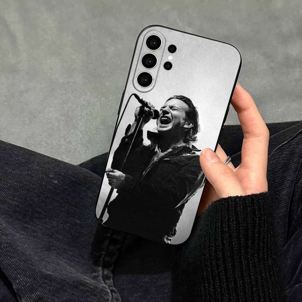 Чехол для телефона с изображением группы Pearl Jam, модный, для Samsung S25, S24, S21, S22, S23, S30, Ultra, S20, Plus, Fe, Note, 10, 9, 5G, черный
