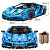 Cada 3842PCS Mad Cow Extreme Sports Vehicle Building Blocks City Technical Racing Car Bricks Collect Gift Toys for Kids