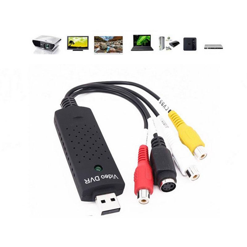 Usb 2.0 Audio Video Vhs Vcr To Dvd Converter Capture Card Adapter Digital Format