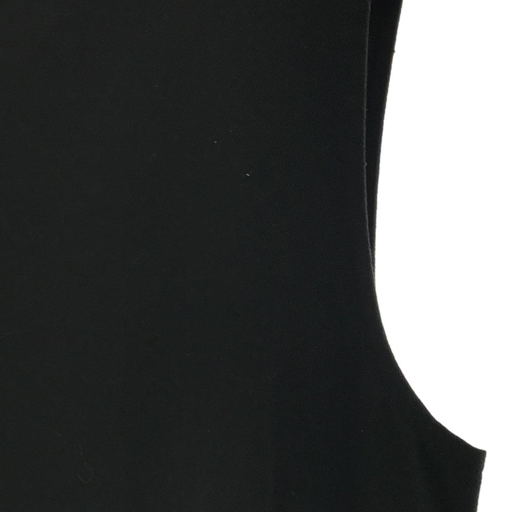 Sportmax Сделано в Италии Однотонное платье без рукавов 40 черное Женское Б/у