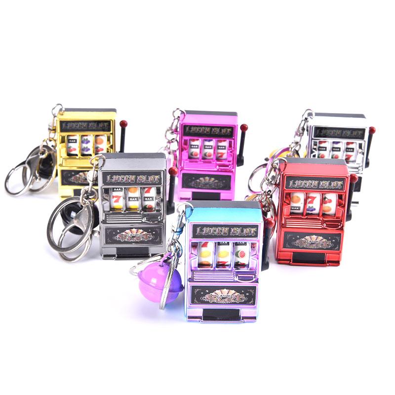 Lucky Jackpot Мини-фруктовый игровой автомат Веселый брелок на день рождения Подарок Детская игрушка