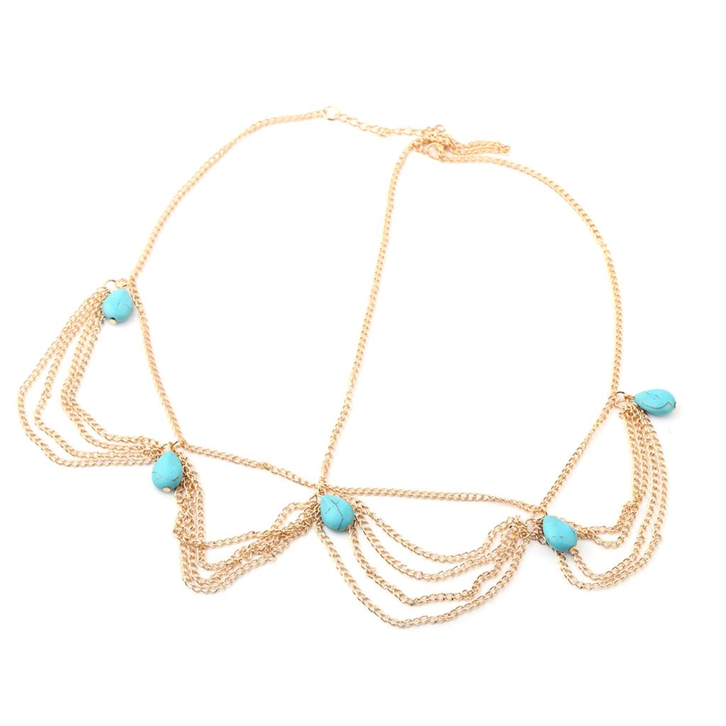 Head Chain Jewelry Festival Prom Costume Hair Accessories Fashion Headbands Headpieces for Women Girls