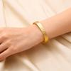 Flower Chunky Cuff Bangle Gold Color Open Cuff Bangle Flower Cuff Bangle  Party Accessories Gifts