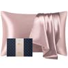 Tsuruwa Silk Pillow 6A Class 22 Silk Envelope Silk Pillow Reduces Beautiful Beautiful Good Prevents Sleeping Gentle On the Skin 43 X 63 Cover, 100%