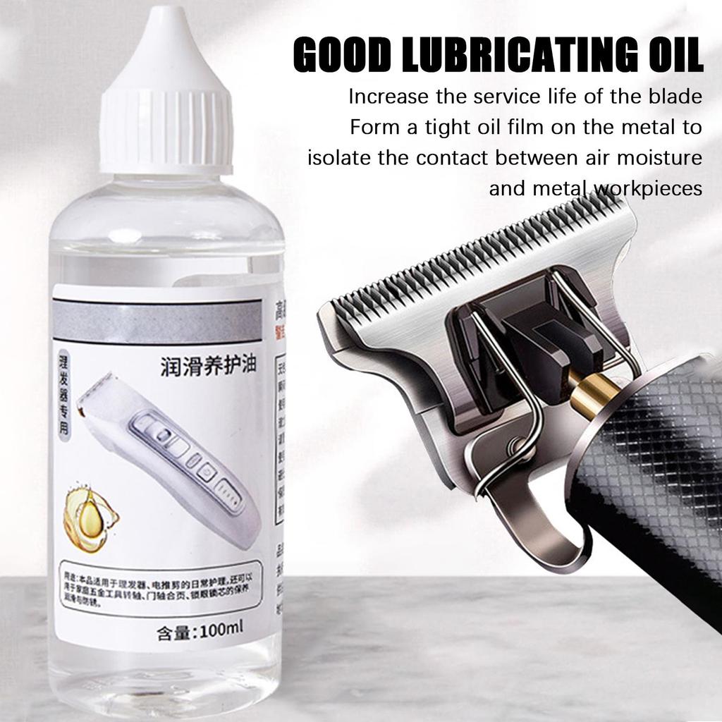 100ml Hair Trimmer Blade Oil Electric Clipper Shaver Maintenance Oil Lubricant Barber Tools for Trimmers Rust Prevention