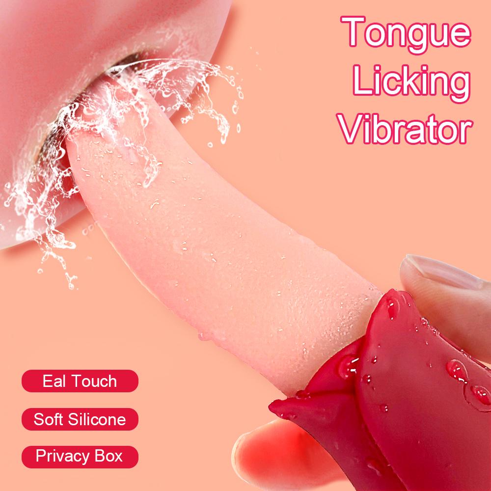 Язык для женщин, лизание сосков, клитор, стимуляция клитора, вибраторы, стимулятор сосков, мощная роза, реалистичные секс-игрушки 18