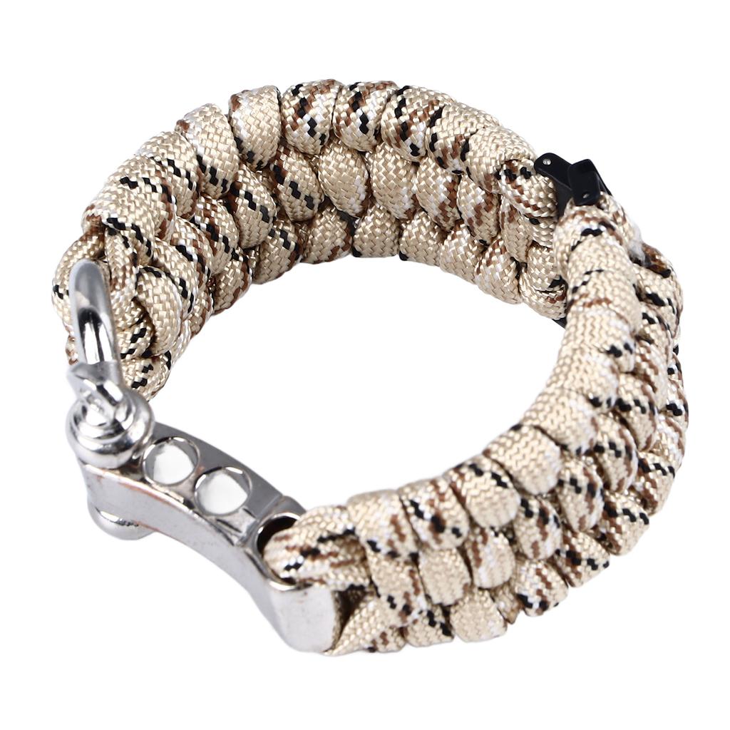 Replacement Watch Strap Watch Woven Band Nylon Paracord Woven Handmade Watch Strap for Suunto 7 9 D5i 24mm Desert