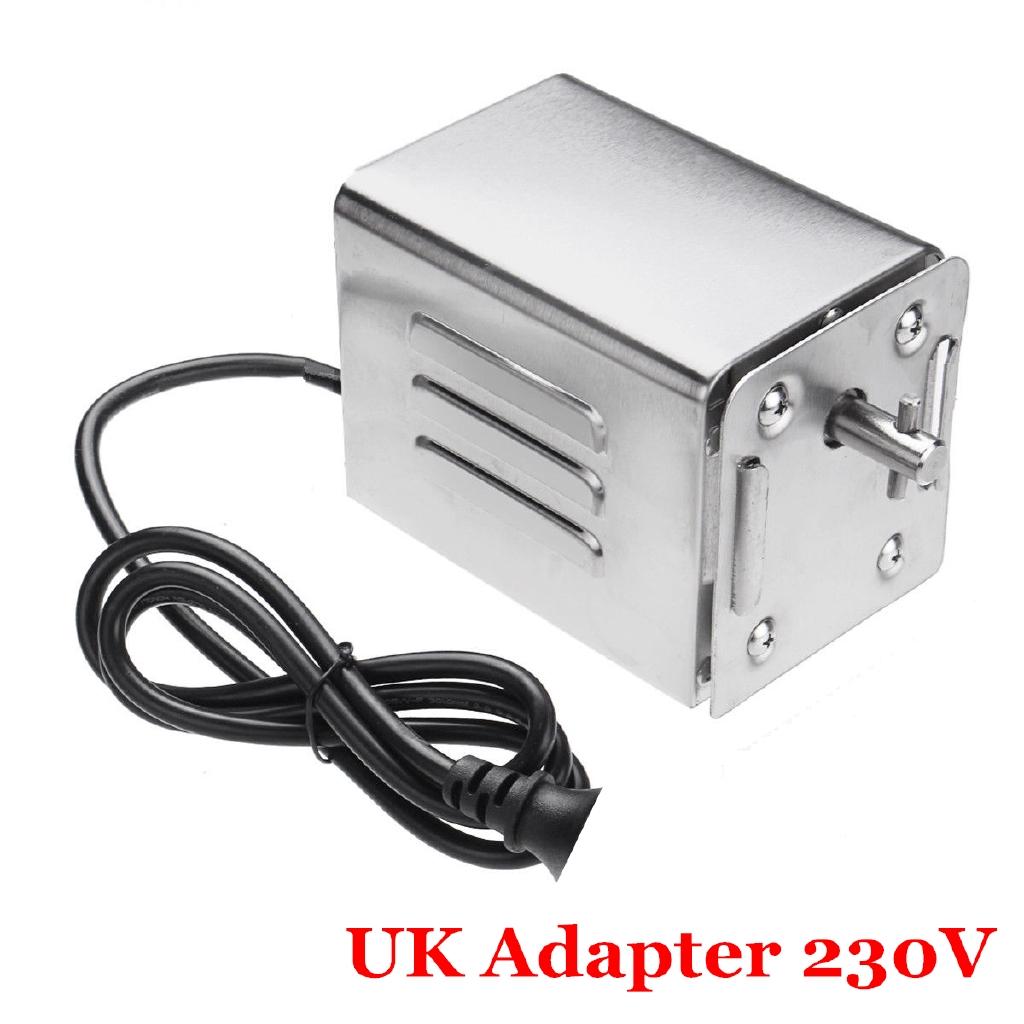 70kgs 15W Charcoal BBQ Grill Outdoors Roaster Lamb Goat Chicken Spit Rotisseries Cooking Electric Motor Stainless Steel