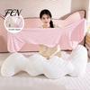 Side Sleepers Cooling Cushions Body Pillow for Adults & Sleepers, Breathable L-Shaped Long Pregnancy Sleeping Hugging Pillow, Full Leg Support Cushion