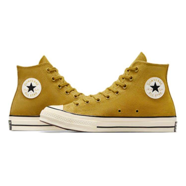 Converse Chuck 70 Plus Повседневные Простые Высокие Кеды из Канваса Унисекс Желтые A05598C