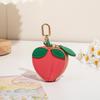 Cross-border Spot Bag Charm: Fruit Series Coin Purse, PU Leather Keychain, Earphone Bag - Small & Cute