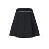 Golf Series SS25 Woven Simple Versatile Skirt Pants Casual Skirt Women Skirts Deep-Black A11W525321F-BK