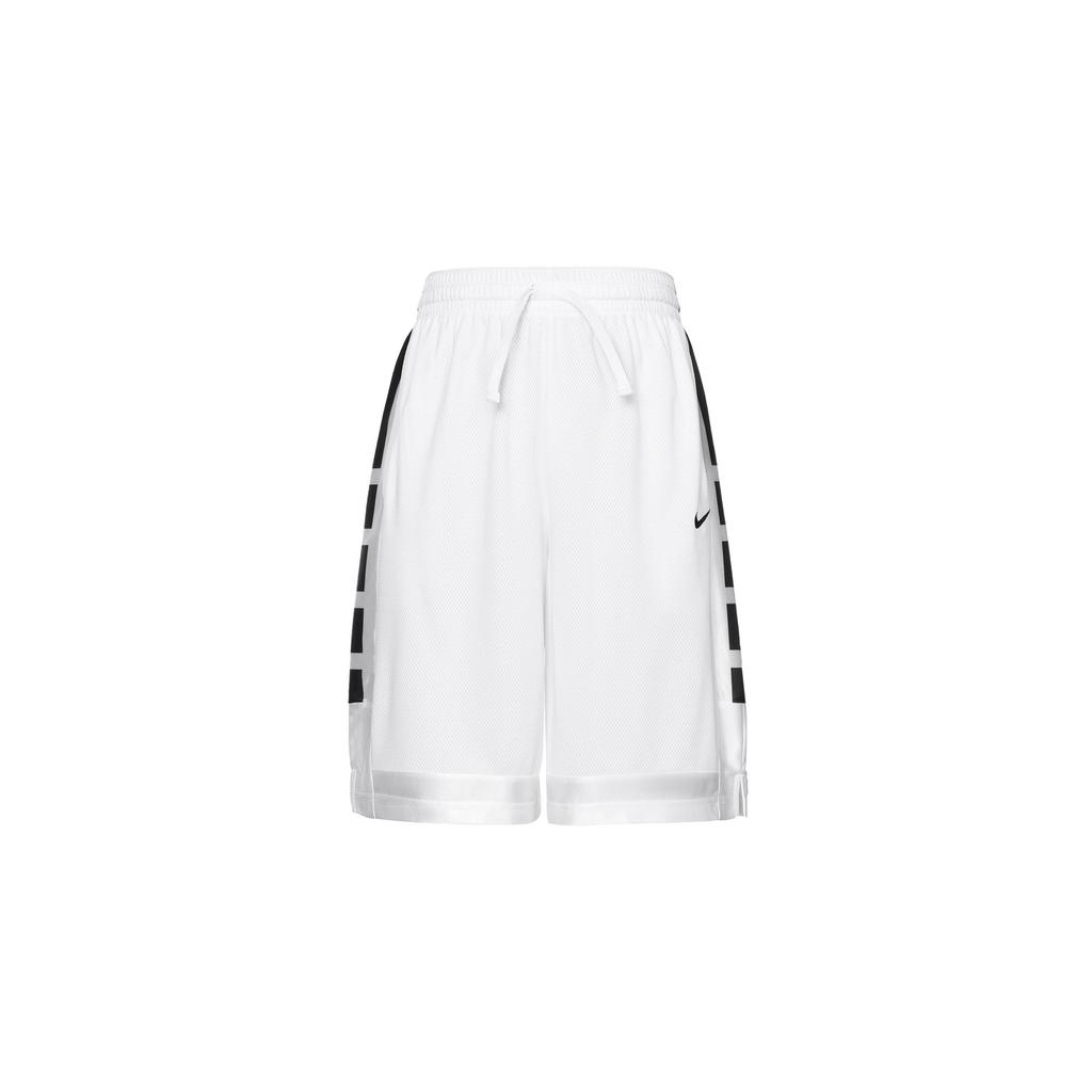 Nike Шорты баскетбольные свободные прямые Dri-FIT Elite Stripe мужские шорты белые CV1748-100