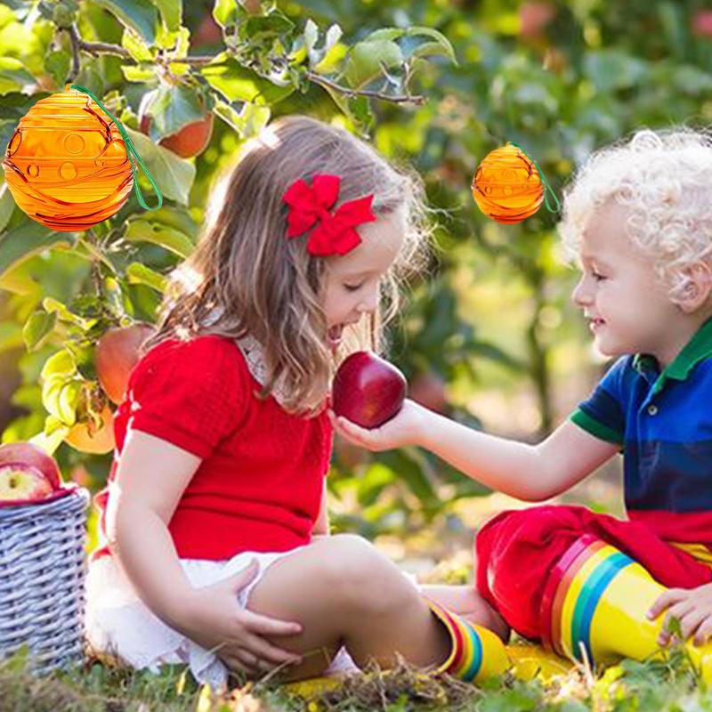 Ловушки для пчел для улицы 2 шт. Уличные ловушки для шершней Многоразовые приманки для плодовой мушки Натуральная приманка Ловушка Гаджет Дизайн в форме улья Для