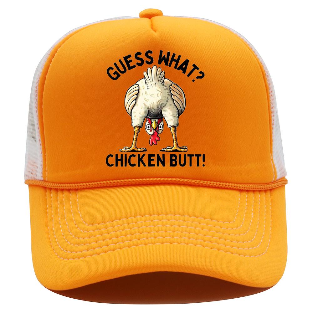 New American baseball cap printed truck hat men's and women's summer leisure trend fashion color matching cap